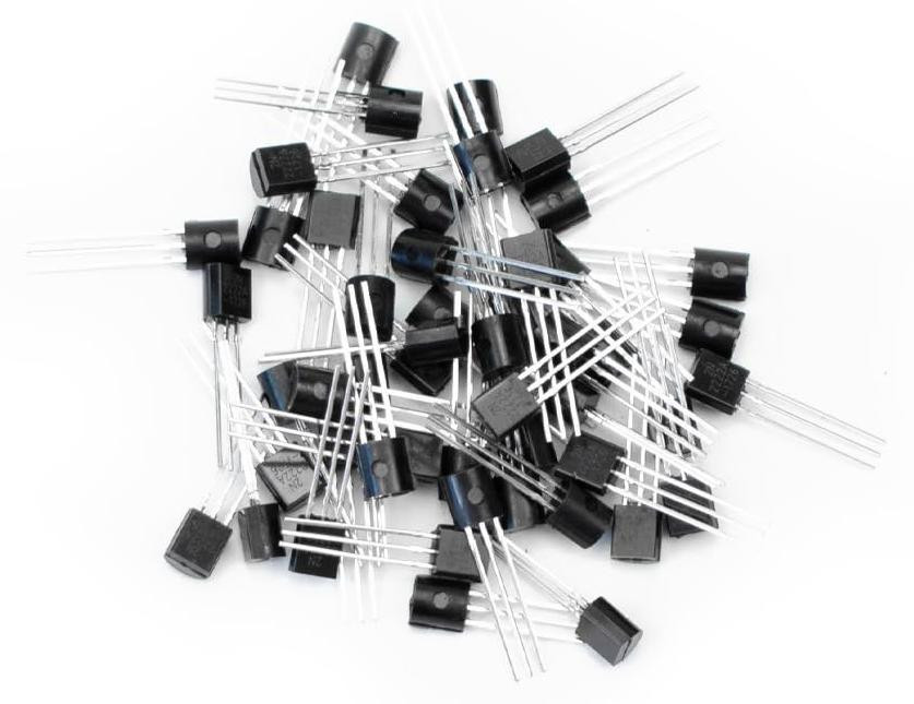 50 stuks BJT Power Transistors 2N2222 NPN General Purpose Transistors
