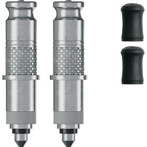 Schwalbe Fahrrad-Ventileinsatz Clik Valve Adapter, DV-Ventil auf SCV-Ventil, mit Ventilschlüssel, 2 Stück