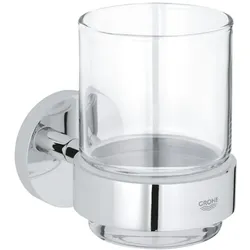 Grohe Start Glas mit Halter 41194000 Chrom