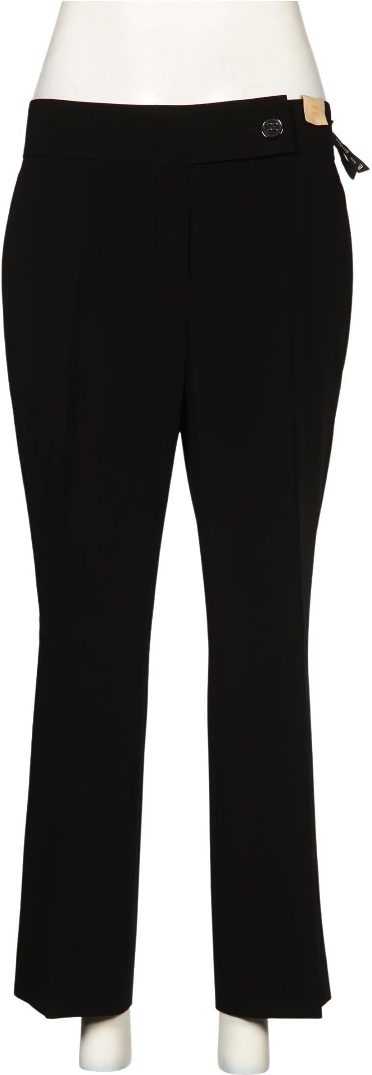 Atelier Gardeur Damen Stoffhose, Schwarz, Gr. EU 40, Synthetik - Second Hand