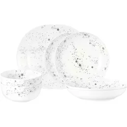 Seltmann, Geschirrset, Liberty Silver Stars Einsteiger-Set (8 Stk.)