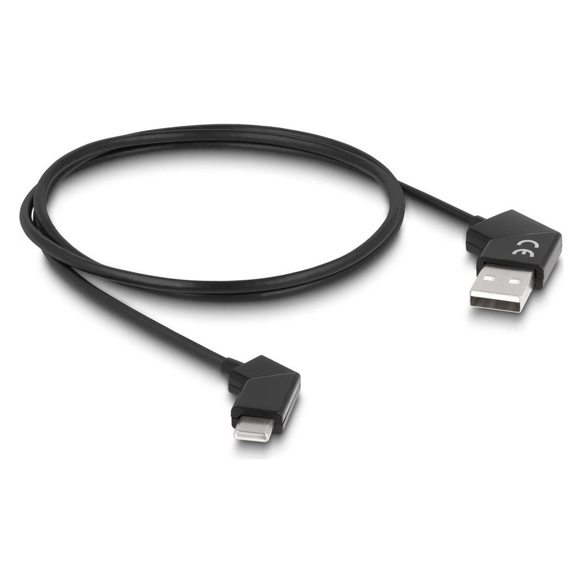 Delock USB 2.0 Kabel Typ-A Stecker zu USB Type-C Stecker dre (1.20 m, USB 2.0, 60 W) (80769)