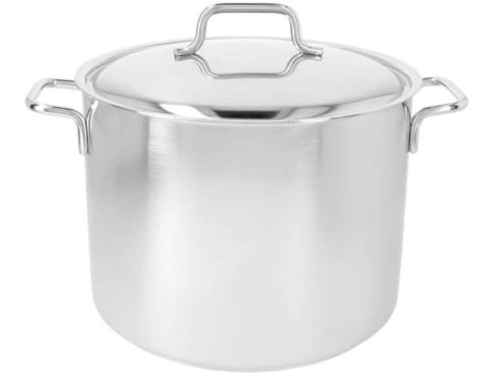 demeyere Apollo hoher Kochtopf mit Deckel 20 cm Durchm, 5 Liter V, 16cm h.