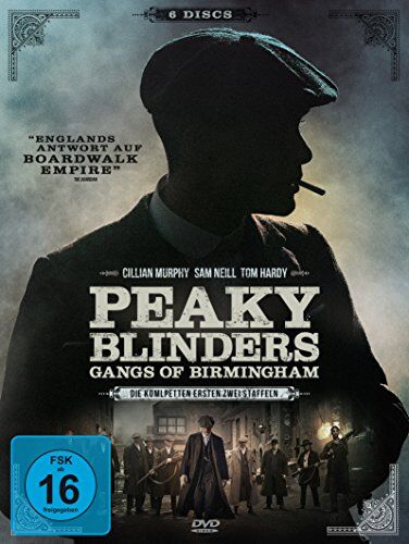 Cillian Murphy - Peaky Blinders: Gangs of Birmingham - Die kompletten ersten zwei Staffeln [6 DVDs] - Preis vom 09.10.2026 07:28:09 h
