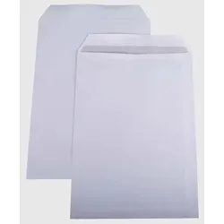 BB-Verpackungen Weißer Briefumschlag DIN C6 ohne Fenster 114 x 162 mm
