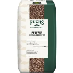 FUCHS Pfeffer schwarz geschrotet 1 kg schwarz
