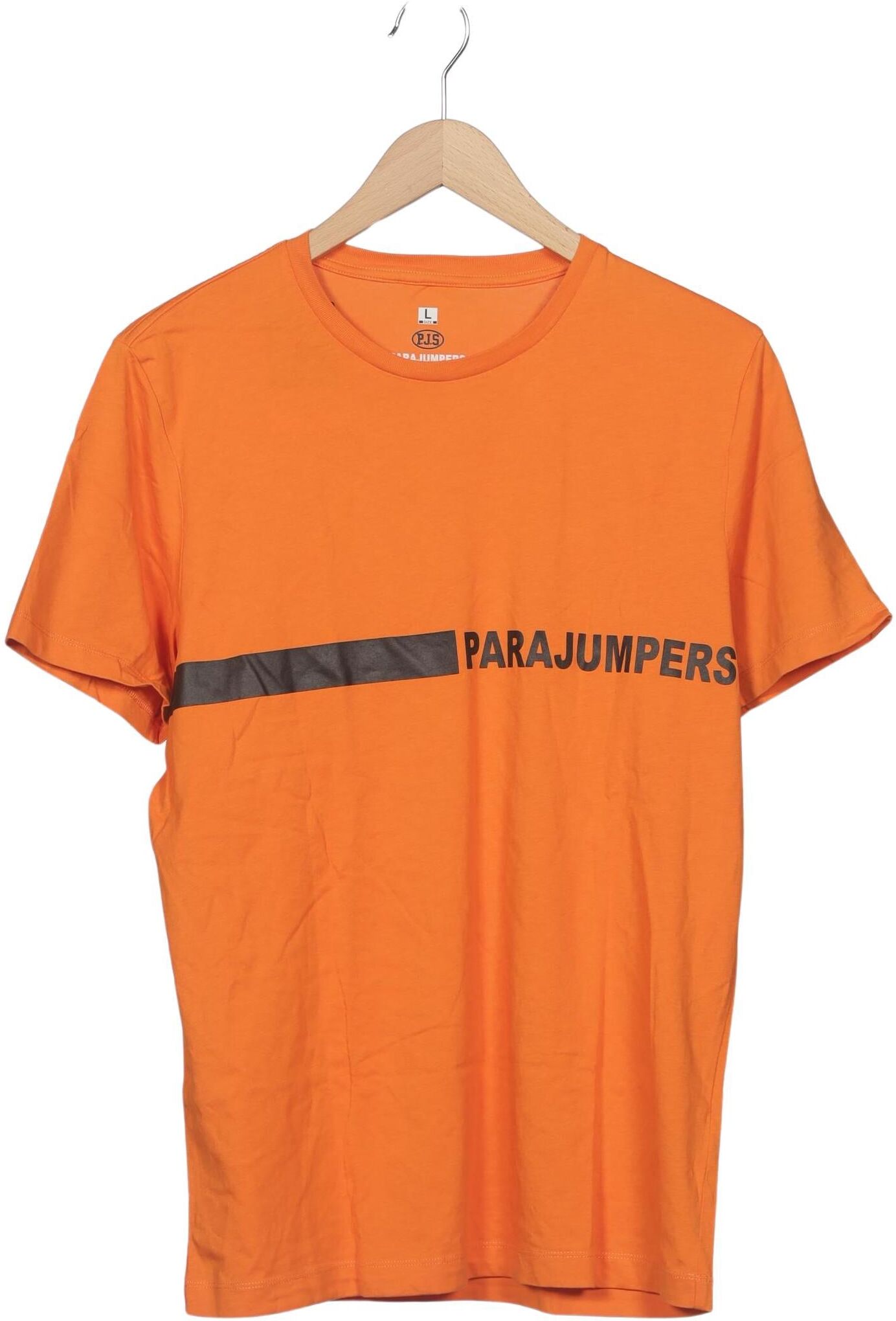 Parajumpers Herren T-Shirt, Orange, Gr. L, Baumwolle - Second Hand