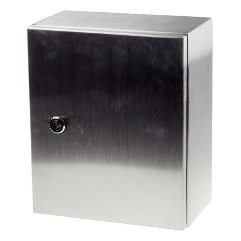 RS PRO IP66 Wall Box, S/Steel, 250x300x150mm (8428386)