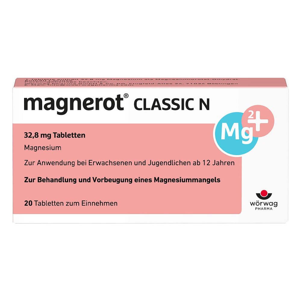 Wörwag Pharma GmbH & Co. KG Magnerot Classic N Tabletten 00151147