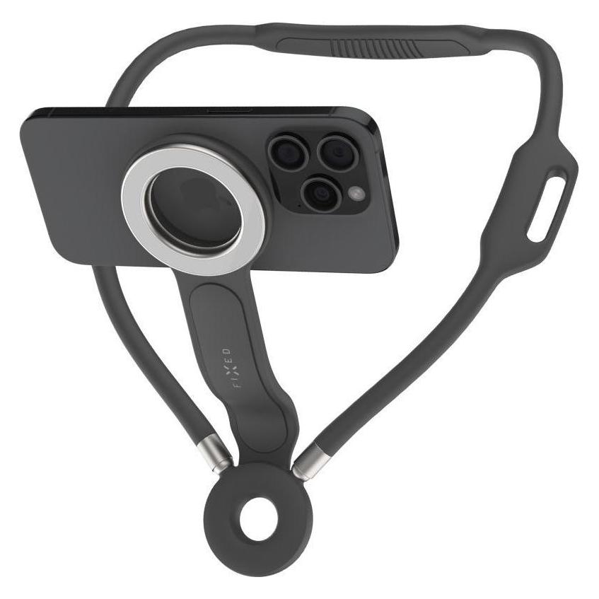 Fixed Creator Neck Phone Holder mit MagSafe-Unterstützung, grau (FIXCNH-GR)