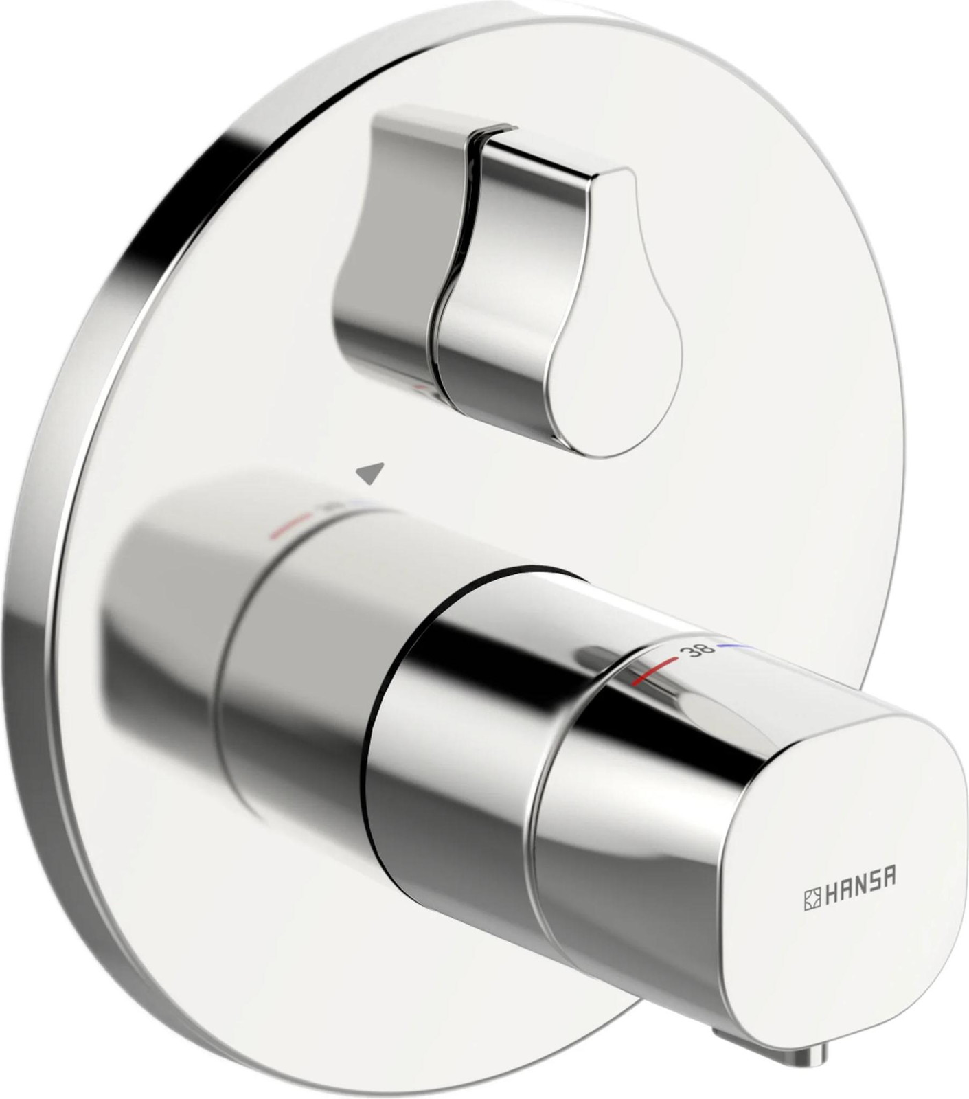 Hansa Living UP-thermostaatregeling voor bad BLUEBOX chroom met safety stop
