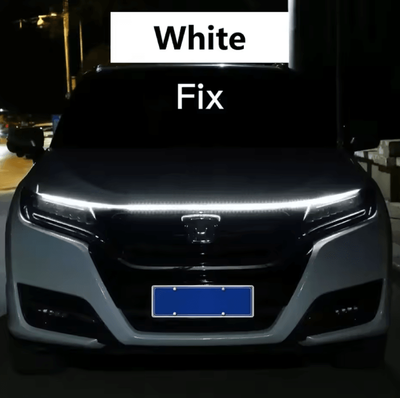 Inspire Curations LED Scanning Car Hood Light Strip For Daytime Running And Start Up Effect white do Not Scan 150cm