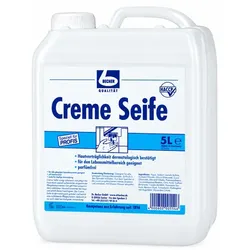 Dr. Becher 1554000 Creme Seife extra mild 5 L Flüssigseife reinigt schonend und pflegt die Haut, für empfindliche Haut