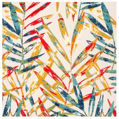 SAFAVIEH Cabana Sebahate Indoor/ Outdoor Waterproof Patio Tropical Rug