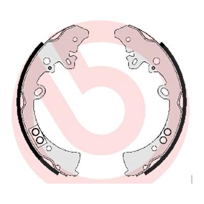 Brembo Bremsbackensatz [Hersteller-Nr. S83550] für Mahindra, Toyota