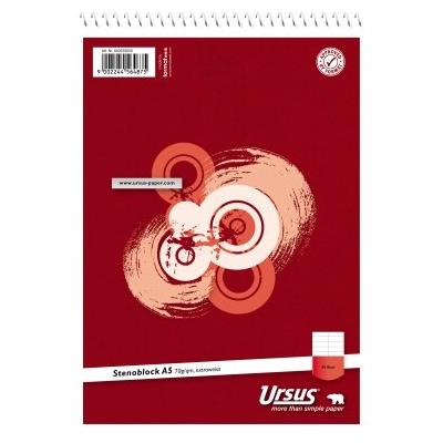 Ursus Stenoblock Ursus Basic 040539000 DIN A5 lin. 60g 40Bl