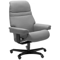 Stressless Bürostuhl Sunrise Office Leder Grau Batick Wild Dove M (Medium)
