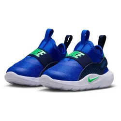 NIKE Flex Runner 4 Baby-Sneaker 408 - racer blue/illusion green-midnight navy 22