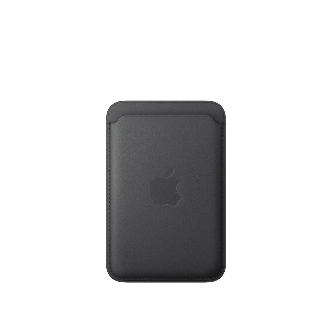 Apple Original iPhone Feingewebe Wallet mit MagSafe - Schwarz
