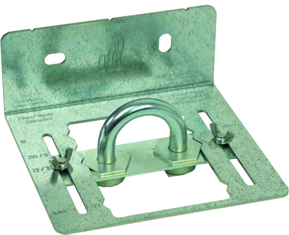 Purmo Montageschablone AZ03ZZ004001413 für Ventilheizkörper, verzinkt