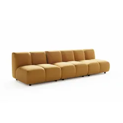 MODULSOFA LAYLA Gelb Velvet