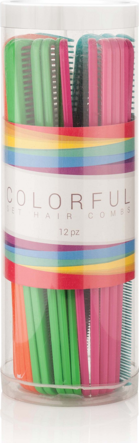 XanitaliaPro Colorful Abs Haarschneidekämme-Set XP-370.395