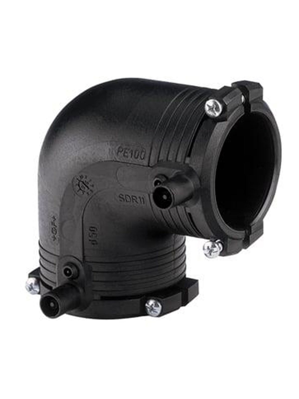 +GF+ elgef plus elbow 90° 50 mm pn16 pe100-sdr11