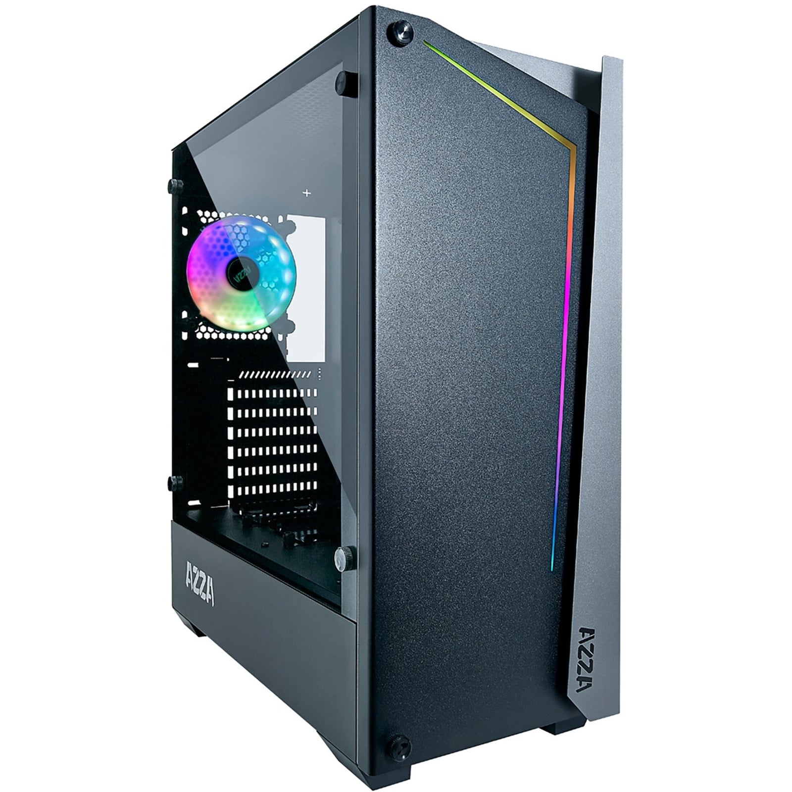 Azza Apollo 430B DF2 Midi ATX Computerbehuizing Grijs