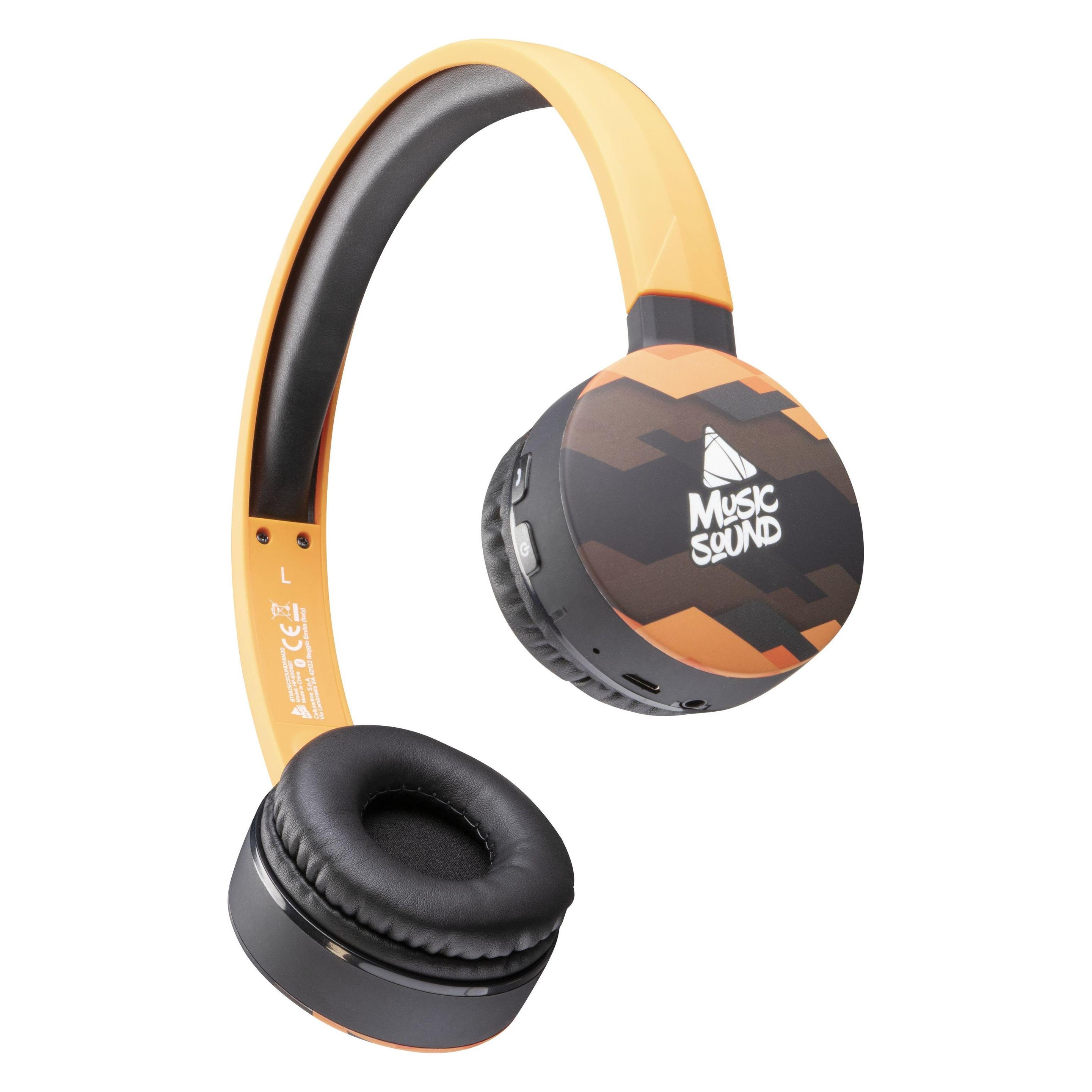 Cellularline Bluetooth Headband with mic (Keine Geräuschunterdrückung, 20 h, Kabellos) (BTMUSICSOUNDFAN213)