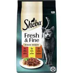 Sheba Fresh & Fine Rind, Huhn & Lamm 6x300 g