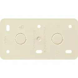 Gira Montageplatte 2f.cws 008013