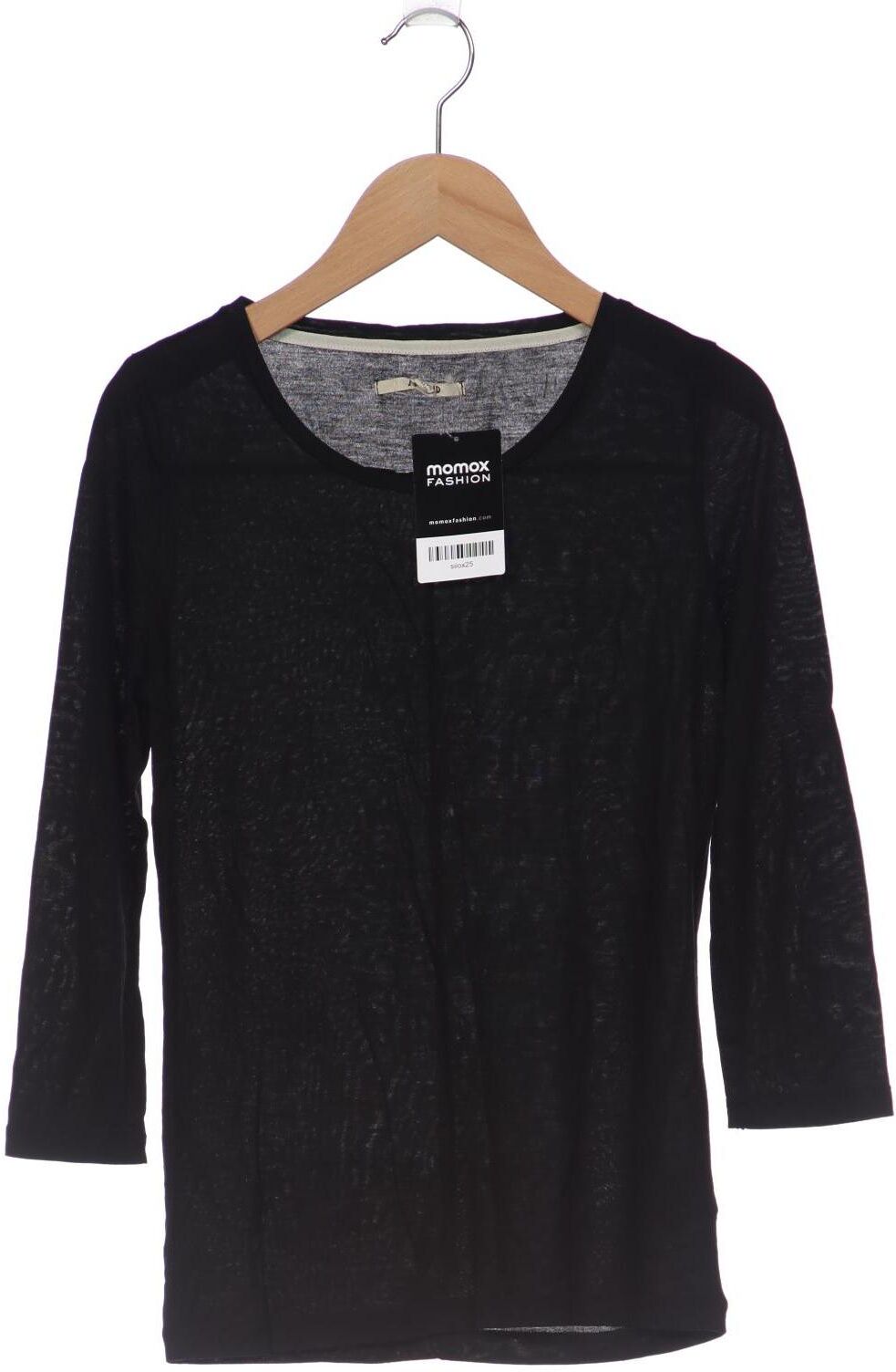 J Brand Damen Langarmshirt, Schwarz, Gr. XS, Viskose - Second Hand