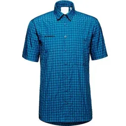 MAMMUT Herren Hemd Lenni Shirt Men, Größe S in Blau Blau