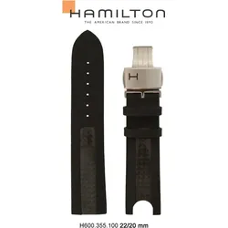 Hamilton - Fontainebleau Band-set Leder-schwarz-22/20 H690.355.100 - schwarz