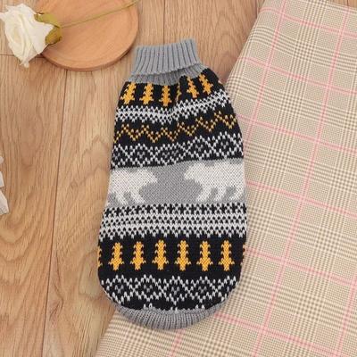 Uplift Essentials Fashion Winter Argyle Cat Sweater Vest gray 2xl