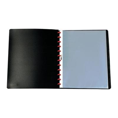 Herlitz Präsentationsmappe A4 EasyFix schwarz