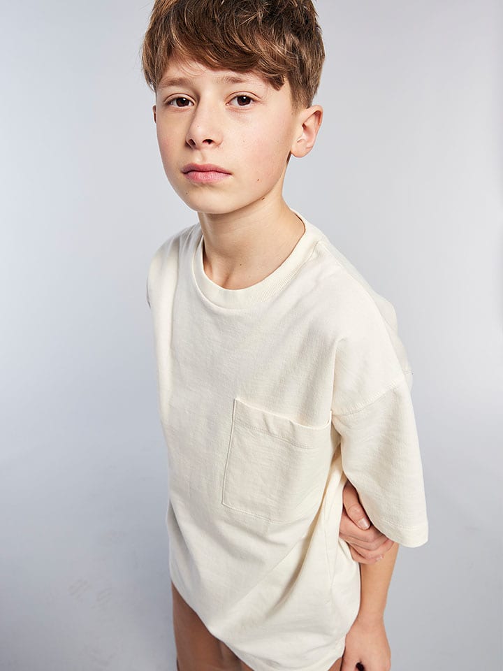 vertbaudet Shirt in Creme - 152