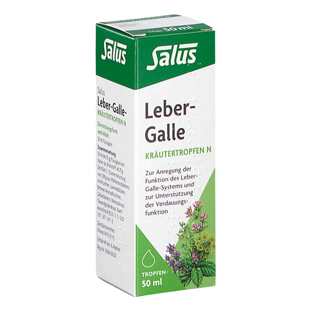 SALUS Pharma GmbH Leber Galle Kräutertropfen N Salus 01986523