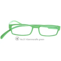 Lesebrille No.01 Klammeraffe new grün
