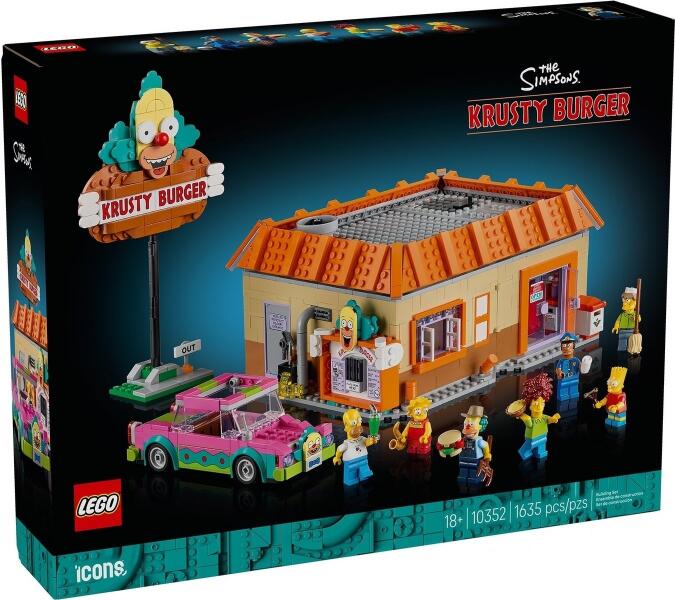 LEGO® Icons 10352 The Simpsons™: Krusty Burger
