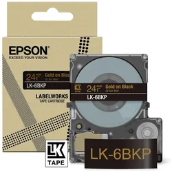 EPSON Band LK-6BKP 24mm schwa.