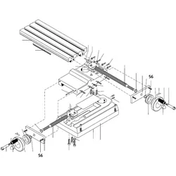 PROXXON 24106-56 Schraube für Feinfräse FF230 & Kreuztisch KT230