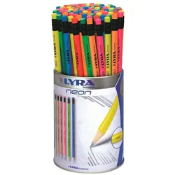 Lyra, Bleistift, Bleistift HB Neon sort. (HB, 96x)