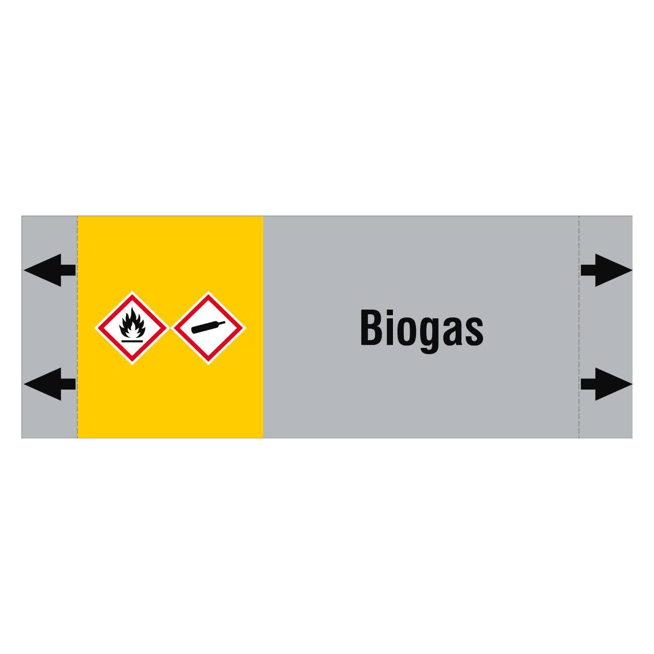 Brady ISO 20560 Rohrmarkierer - Gas (318340)