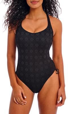 Nomad Nights Underwire Swimsuit by Freya Swim in Black (Size 38 G)