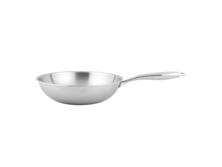 Wok 28cm en inox - Tous feux dont induction CARREFOUR HOME
