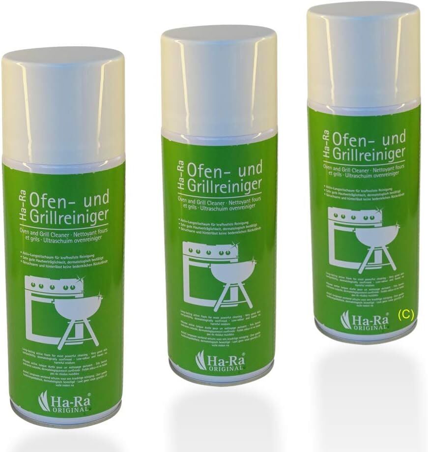 Axis Ha-Ra 3er Set Ofen- & Grillreiniger 400ml I ergiebiger & fettlösender Backofen
