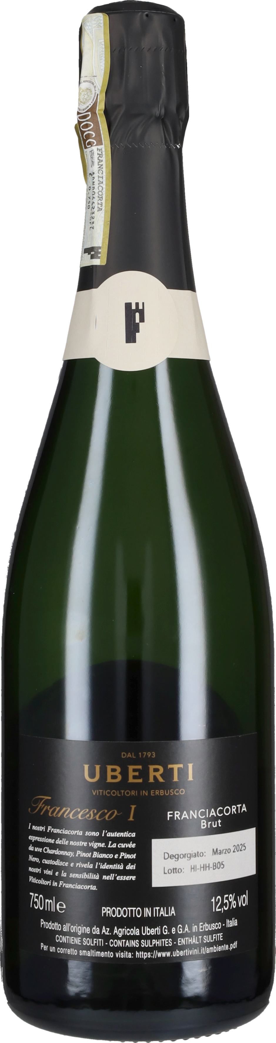 Franciacorta Brut 'Francesco I' Uberti
