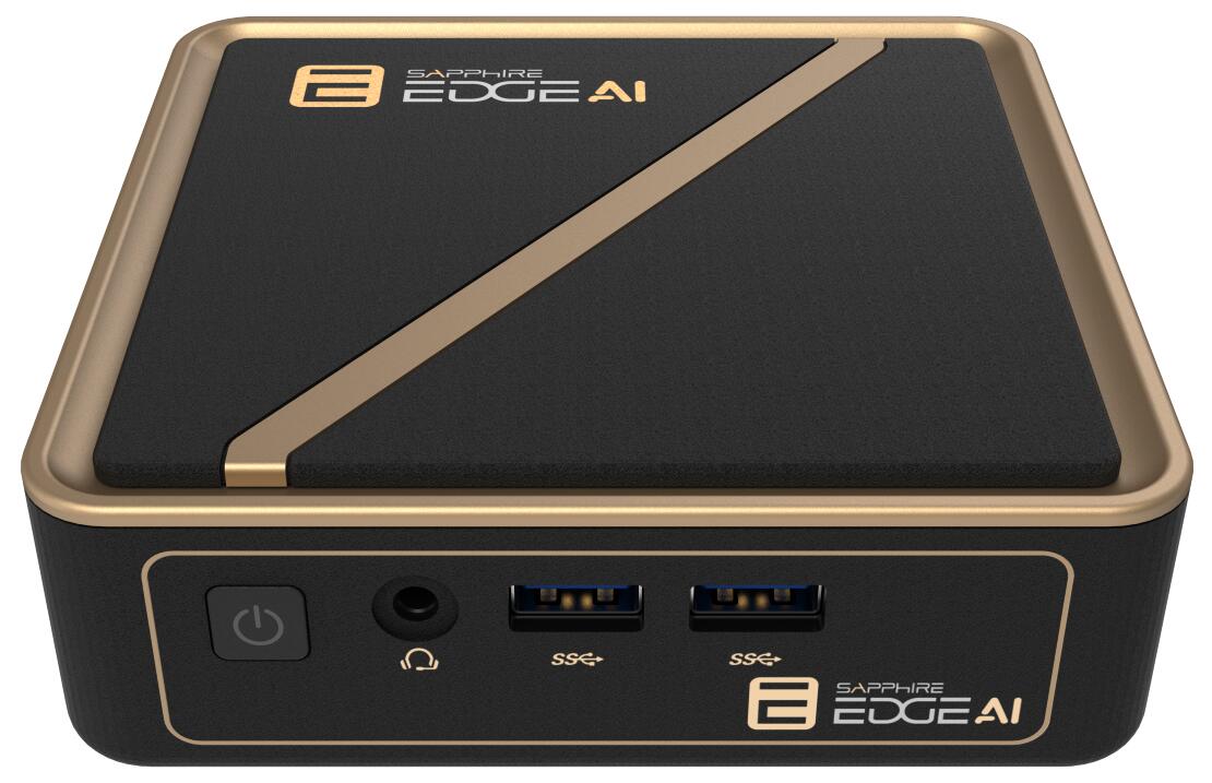 Sapphire EDGE AI AMD Ryzen™ AI 7 350 Barebone Mini-PC 4H020-04-40G