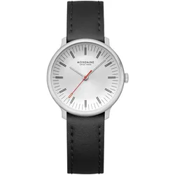 Mondaine MLE.33110.LBV Damen-Armbanduhr Doppio Schwarz 33 mm